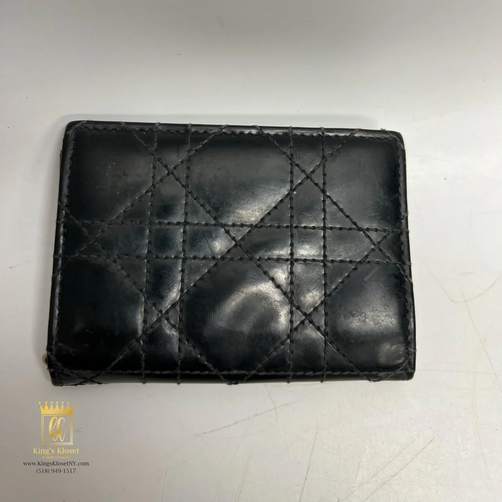 Christian Dior card case wallet